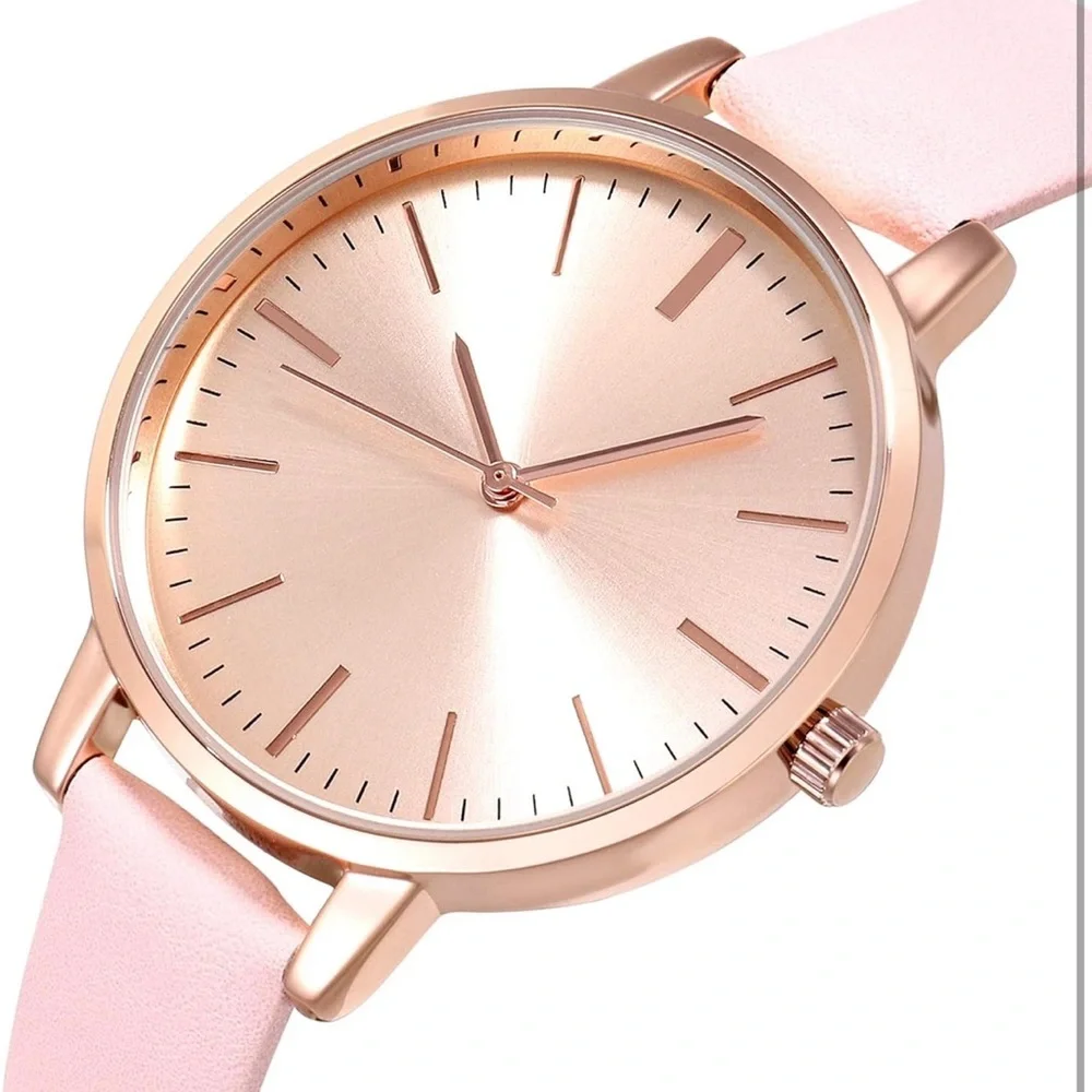Women's Watches Leather Band Luxury Quartz Watches Waterproof Ladies Gift